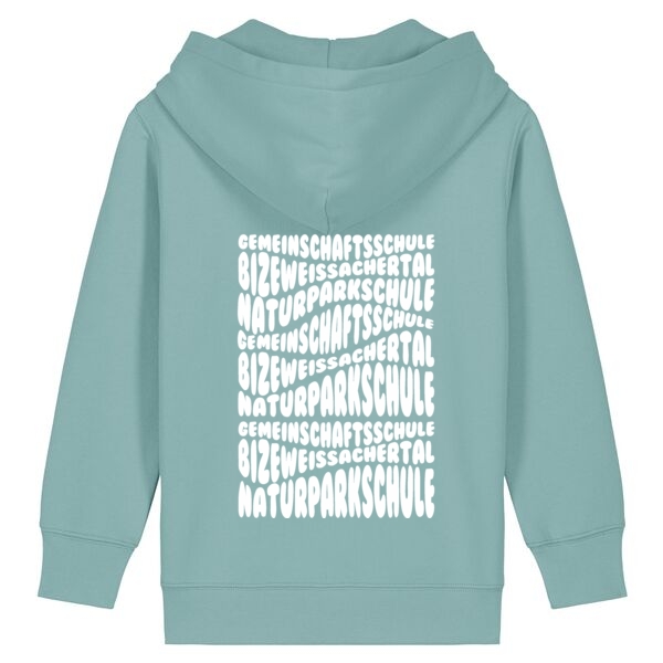 TEAL MONSTERA - Hinten