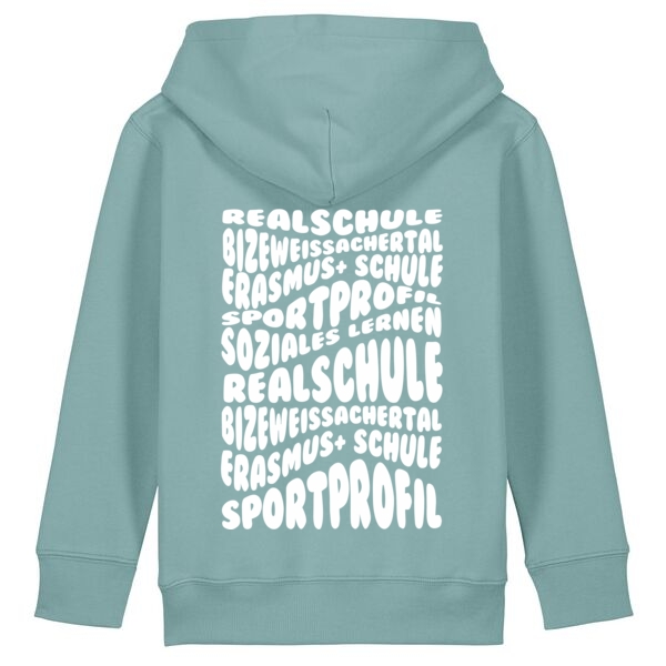 TEAL MONSTERA - Hinten