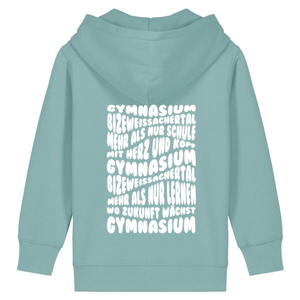 TEAL MONSTERA - Hinten