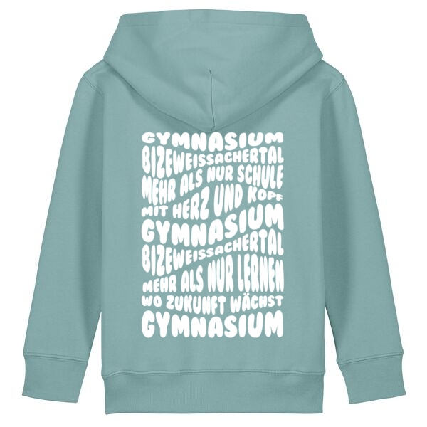 TEAL MONSTERA - Hinten